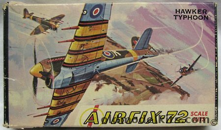 Airfix 1/72 Hawker Typhoon Craftmaster Issue, 10-39 plastic model kit